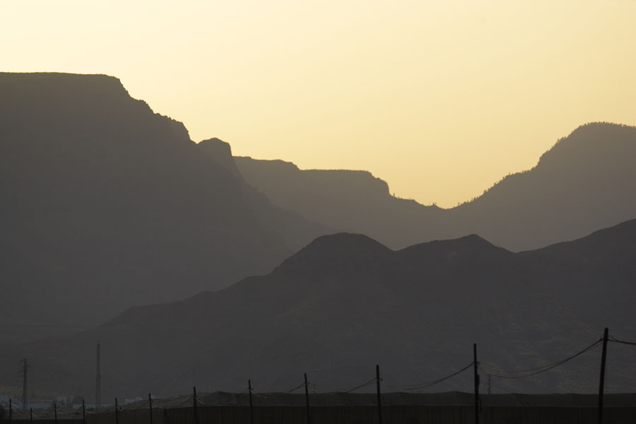 GC06 7 Dusk over the mountains Dusk over the mountains