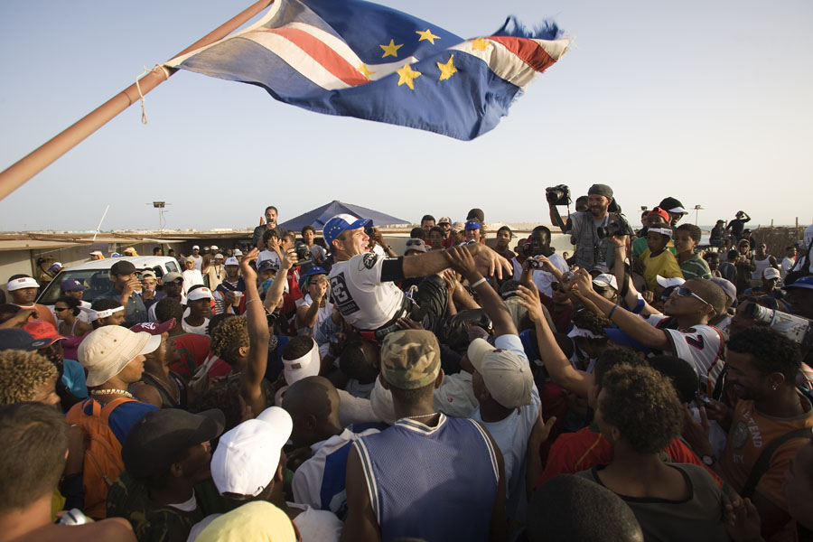 Angulo Celebrates CV1 Angulo Celebrates CV1