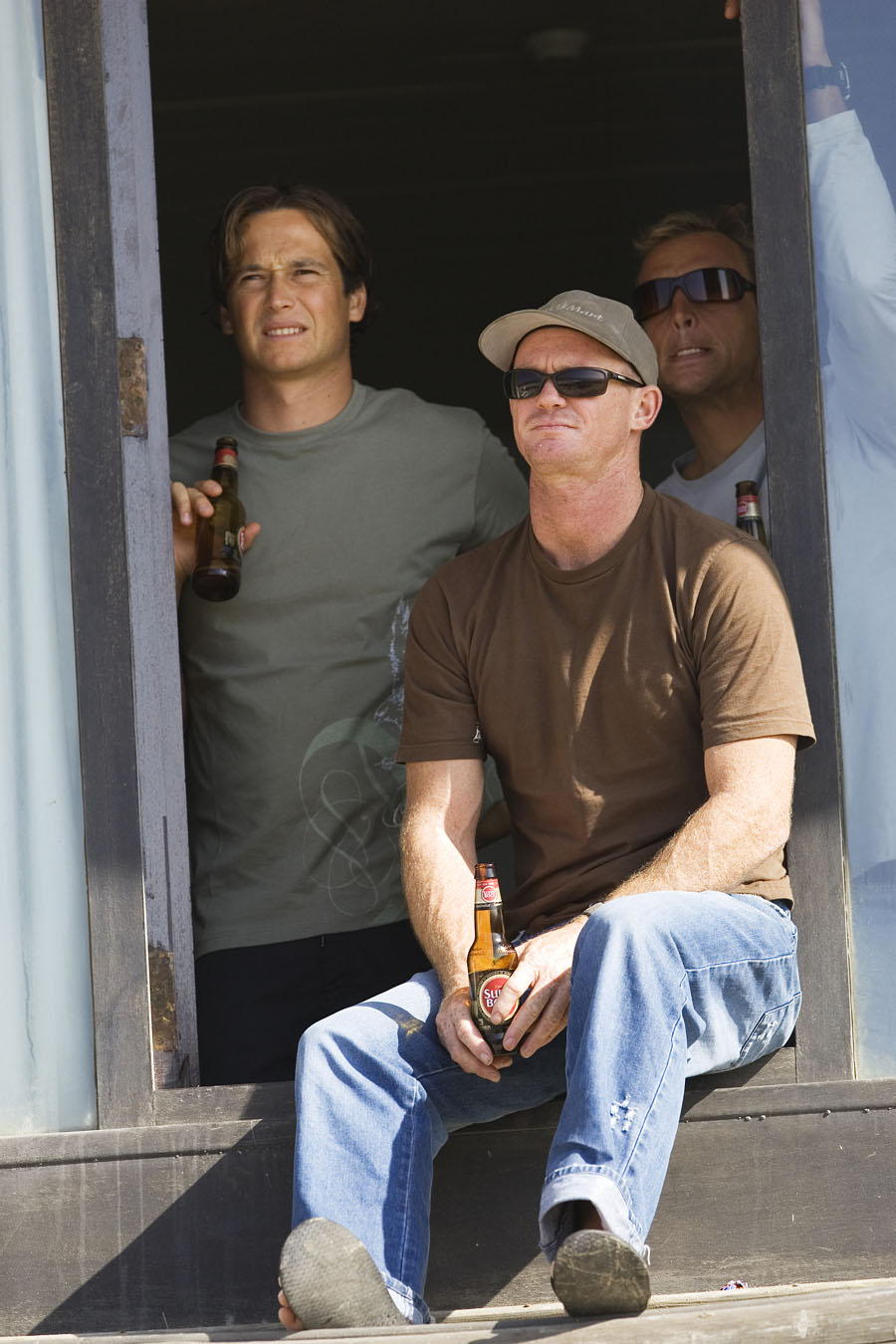 G07 ls Scott and Levi check out the action Scott and Levi check out the action