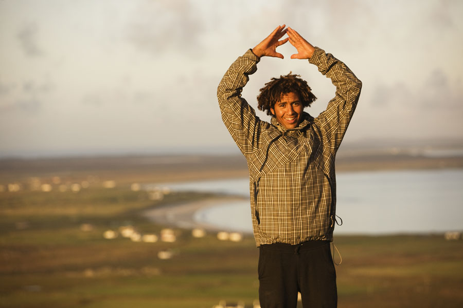 T07 ls Boujmaa Guilloul on top of Tiree Boujama Guilloul on top of Tiree