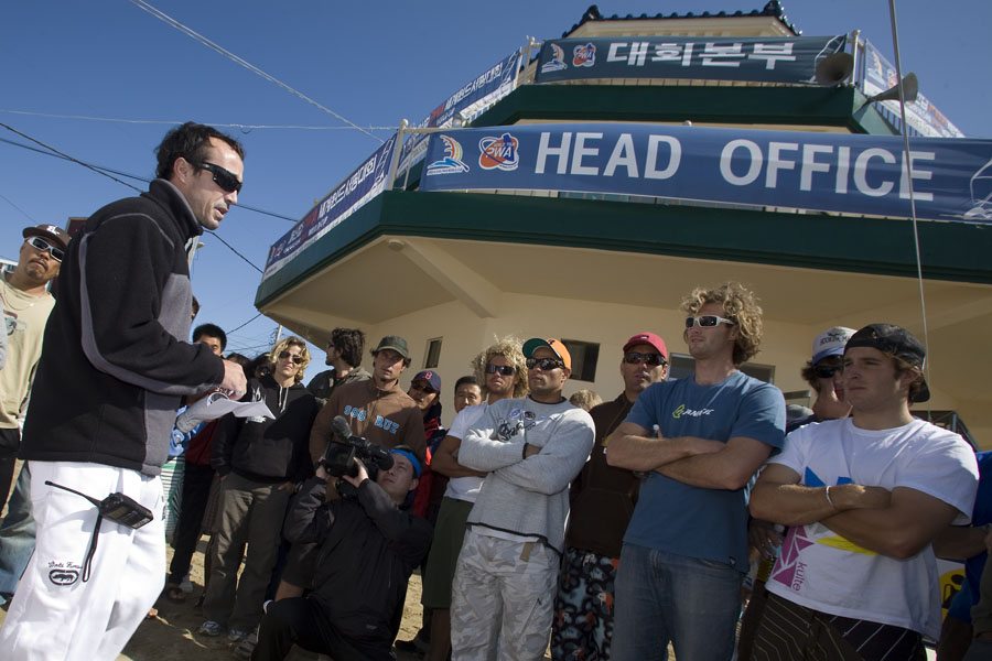 K08 ls Skippers meeting Skippers meeting