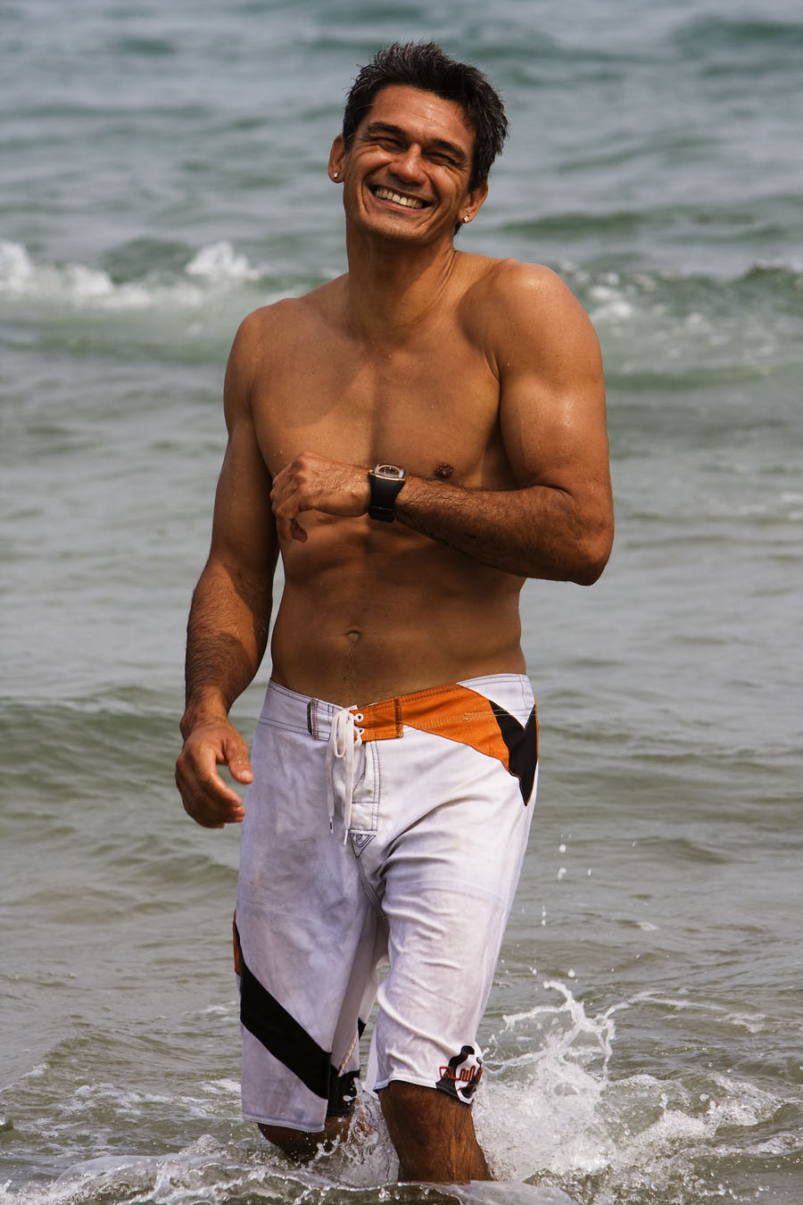 K08 ls Teriitehau takes a dip Teriitehau takes a dip