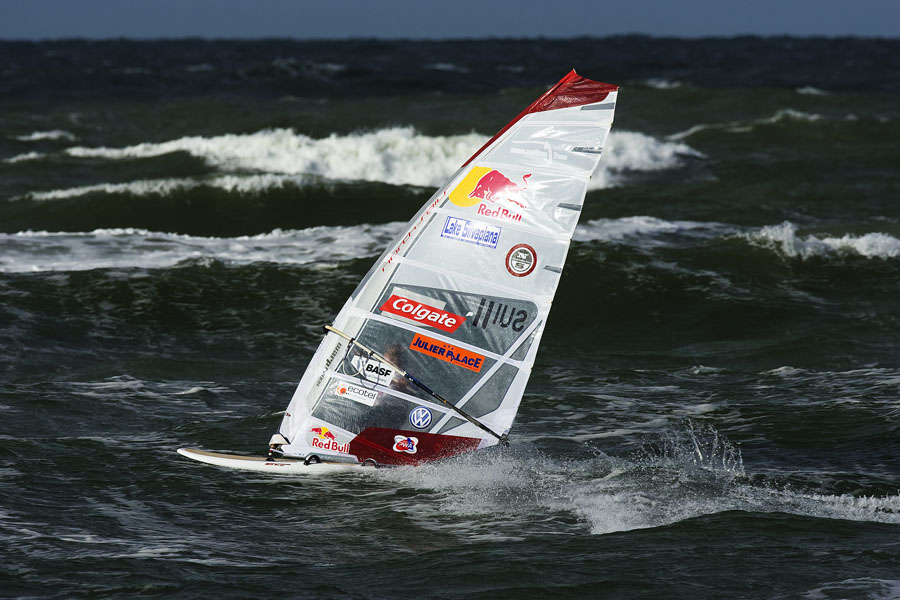 Bjorn Dunkerbeck at speed