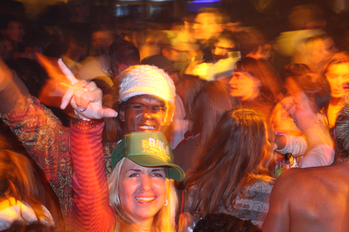 Quincy partying