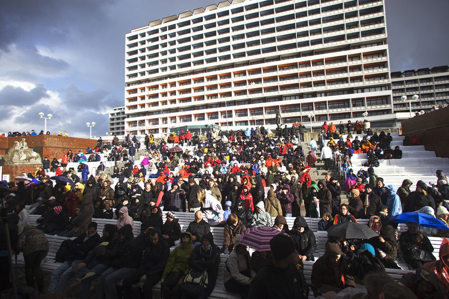 S09 ls Sylt crowds at the closing ceremony Sylt crowds at the closing ceremony