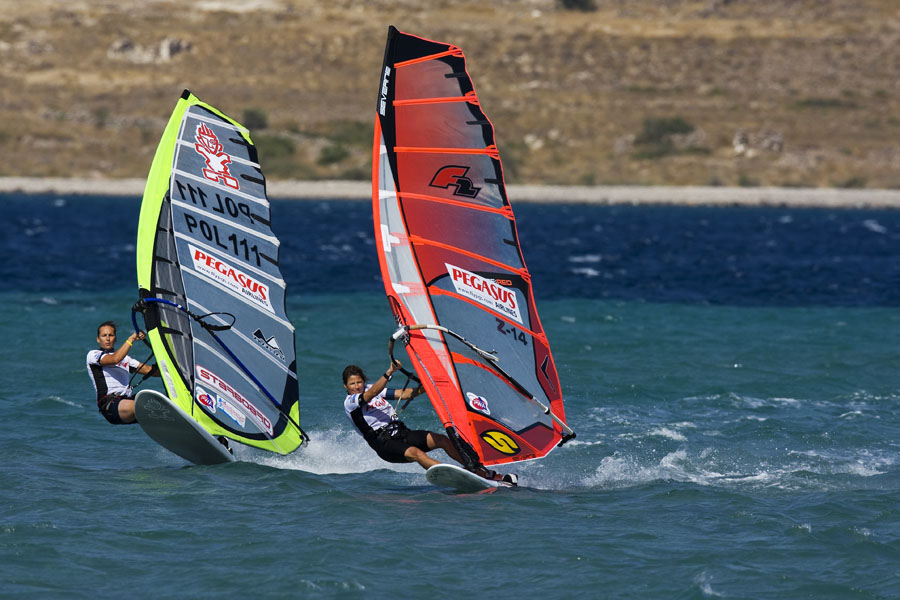 T09 sl Jaggi and Hlavaty on the home sprint Jaggi and Hlavaty on the home sprint