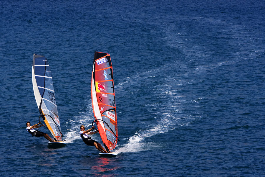 Bjorn Dunkerbeck and Steve Allen