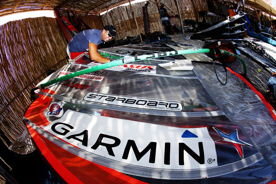 T10 ls Begalli in the rigging area Begalli in the rigging area