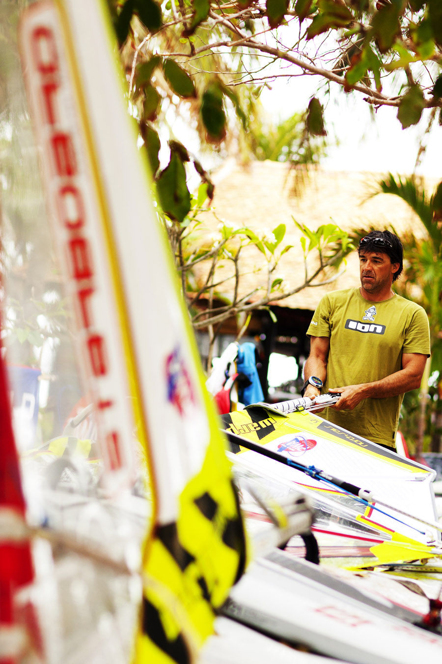 V11 ls Jimmy Diaz in the pits Jimmy Diaz in the pits