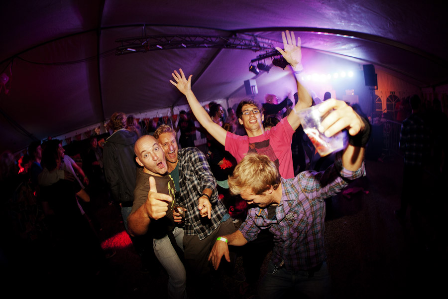 KM11 ls PWA crew hit the party tent PWA crew hit the party tent