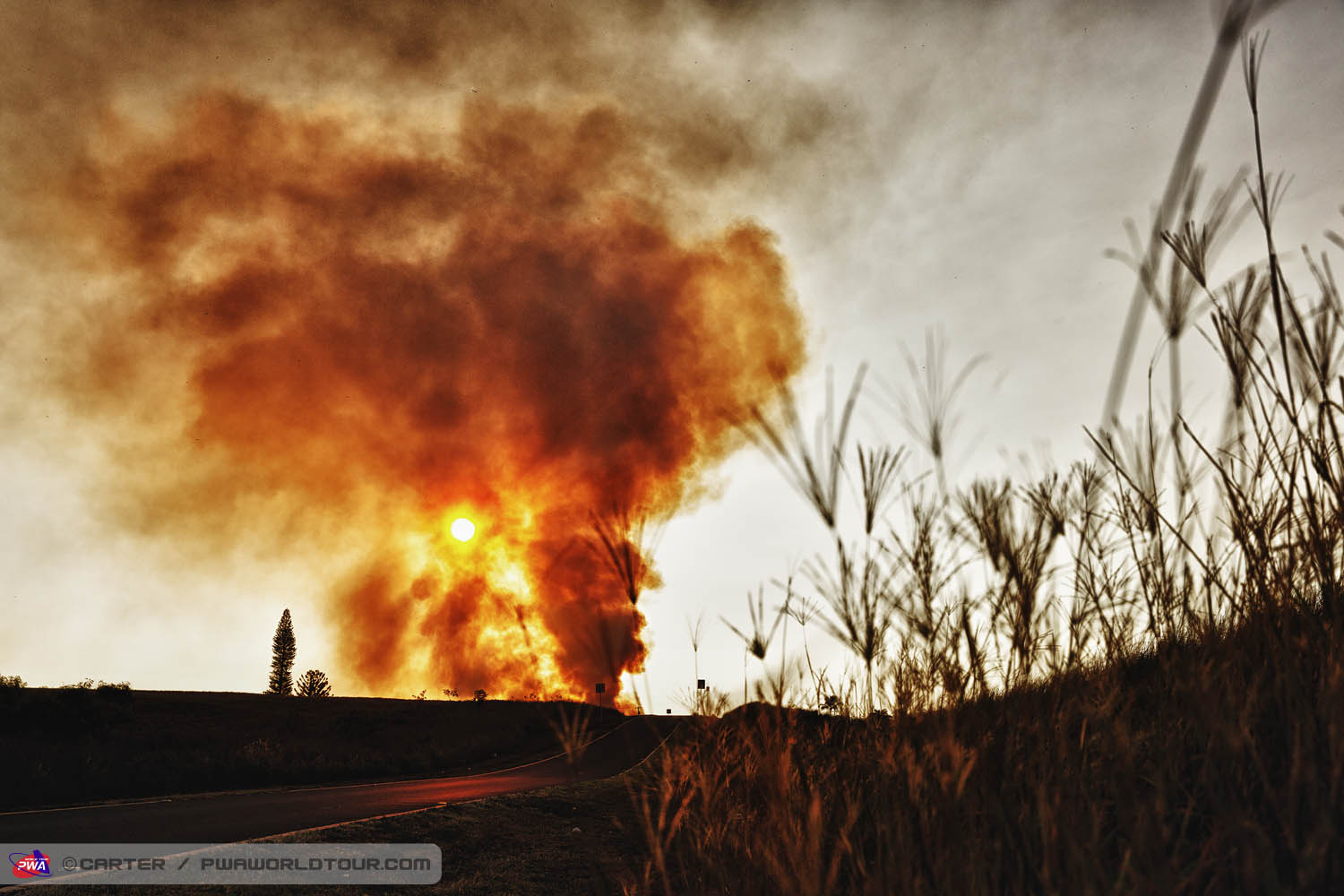 JPM ls Burning sugar cane Burning sugar cane