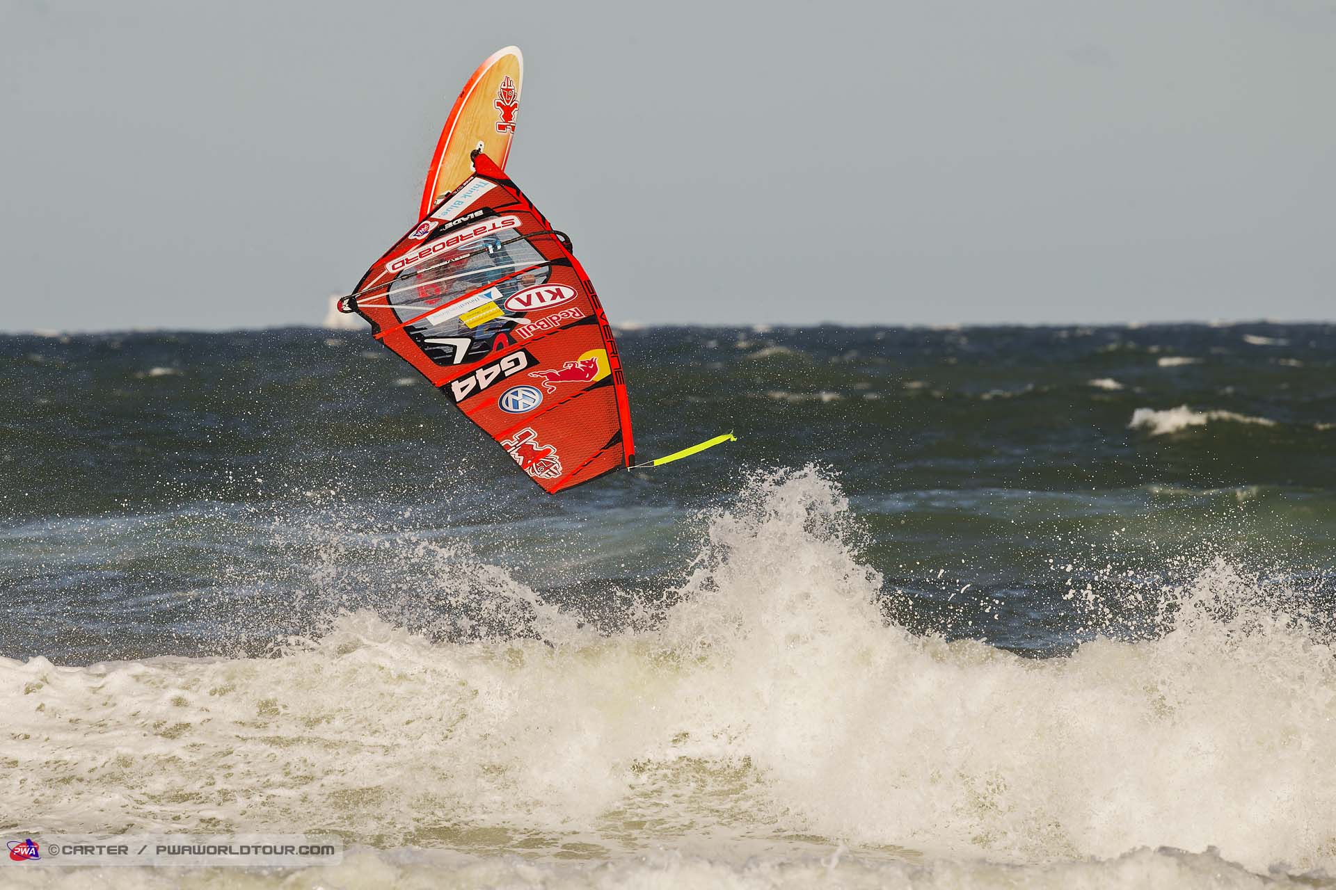 Koester throws a back loop