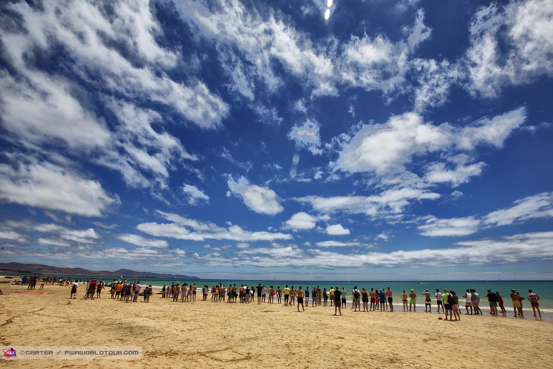 Sunny skies in Fuerteventua