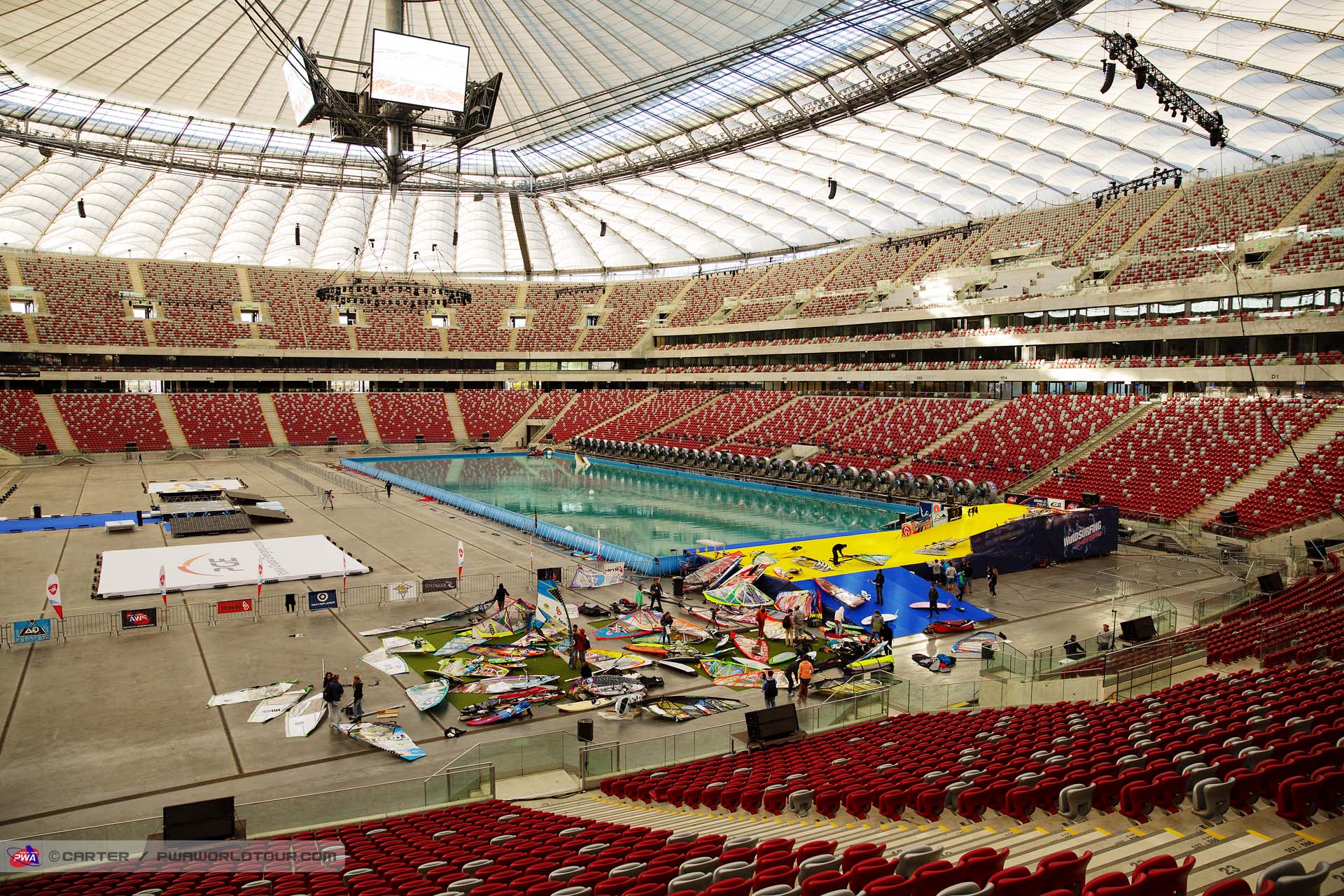 The stadium is ready