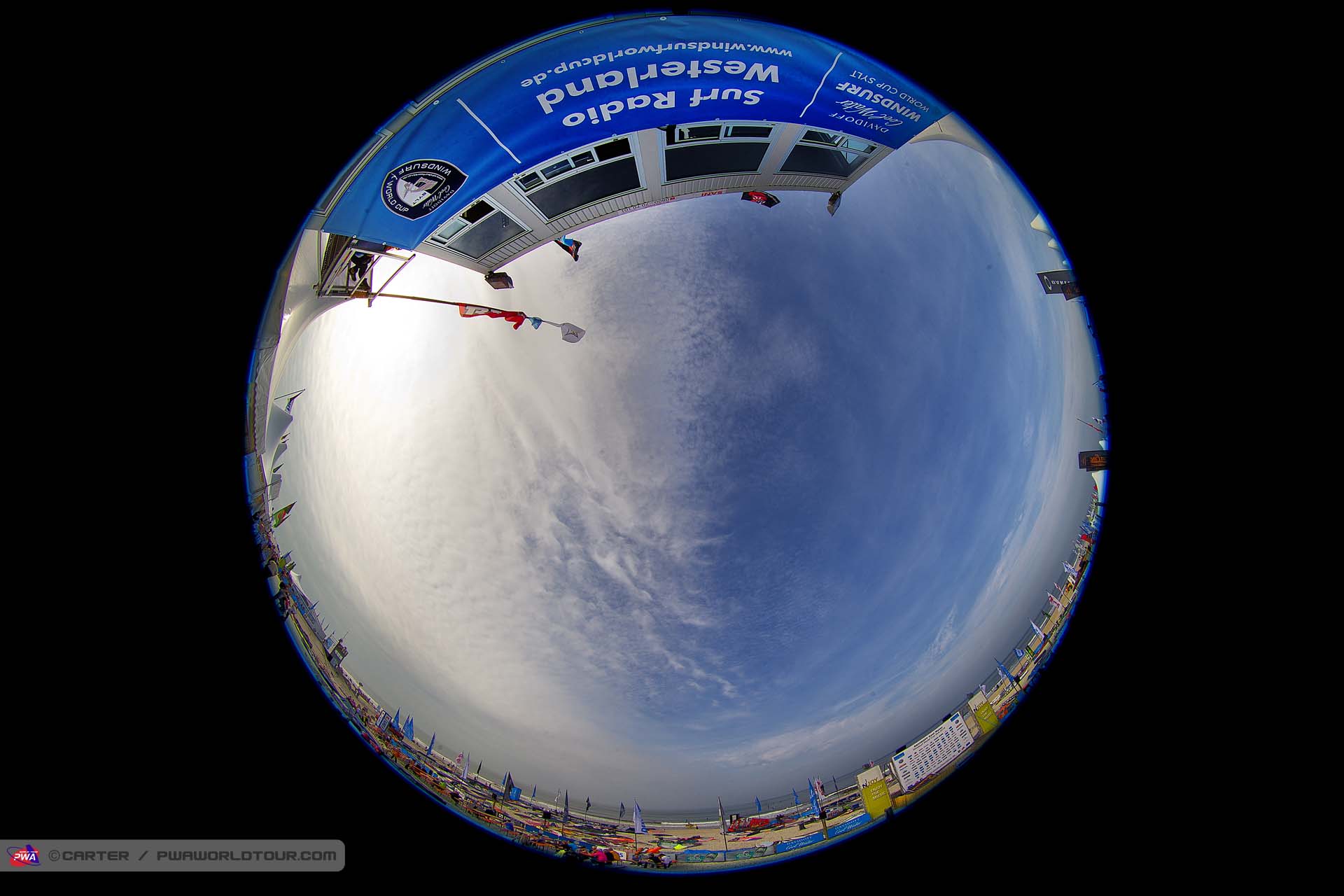 The control tower here in Sylt