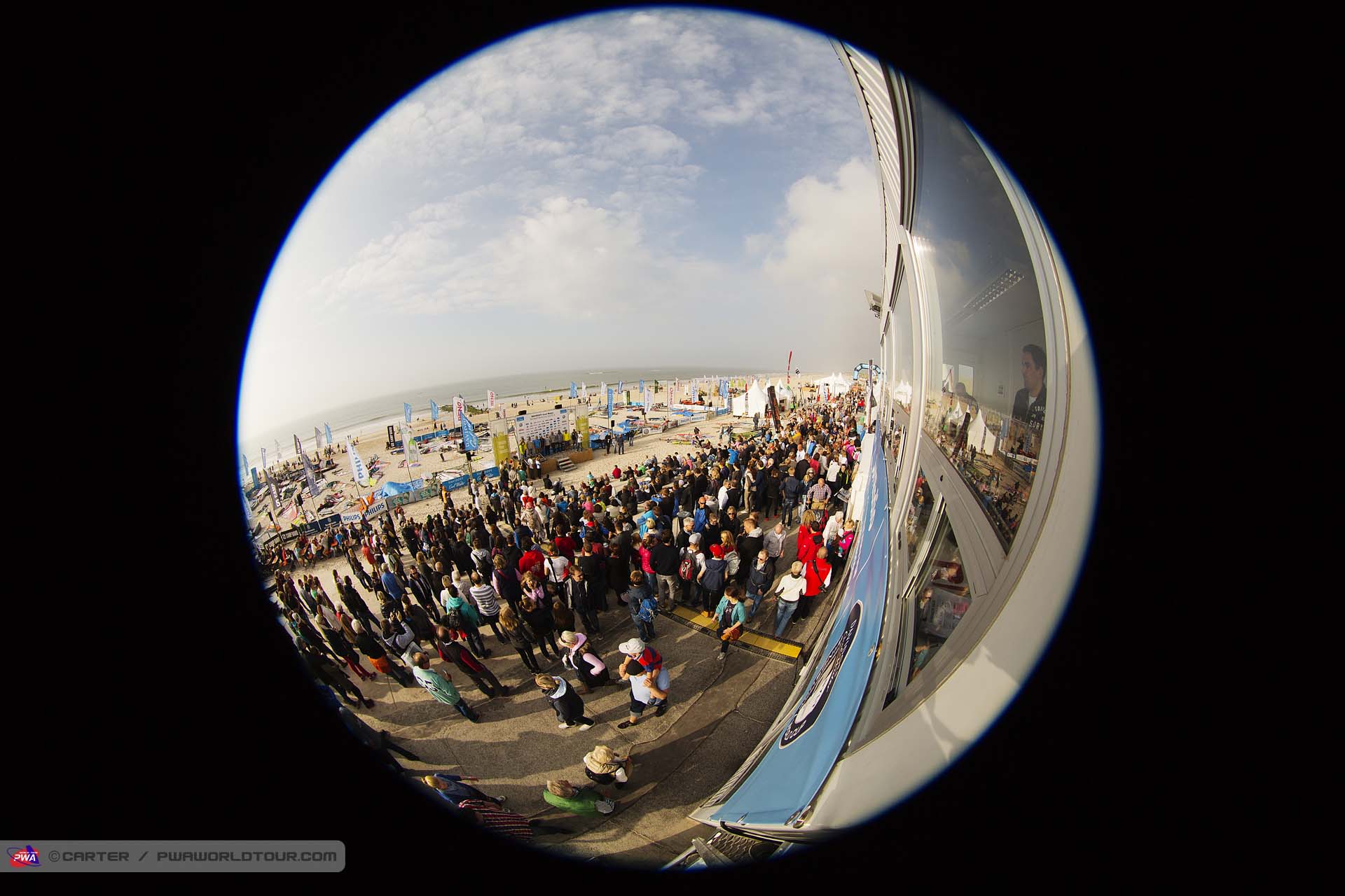A full house at the main stage