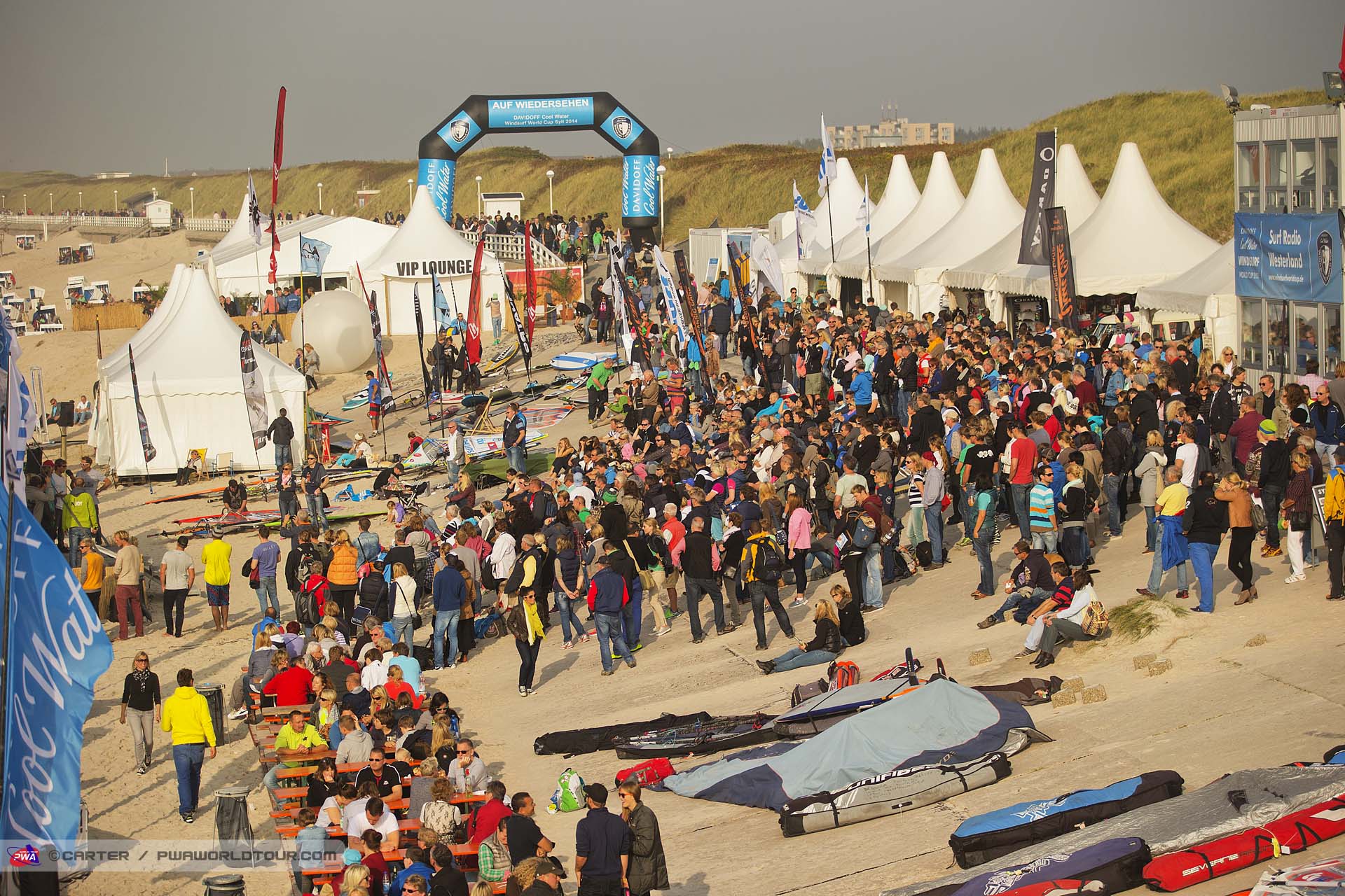 A full house for Team Germany