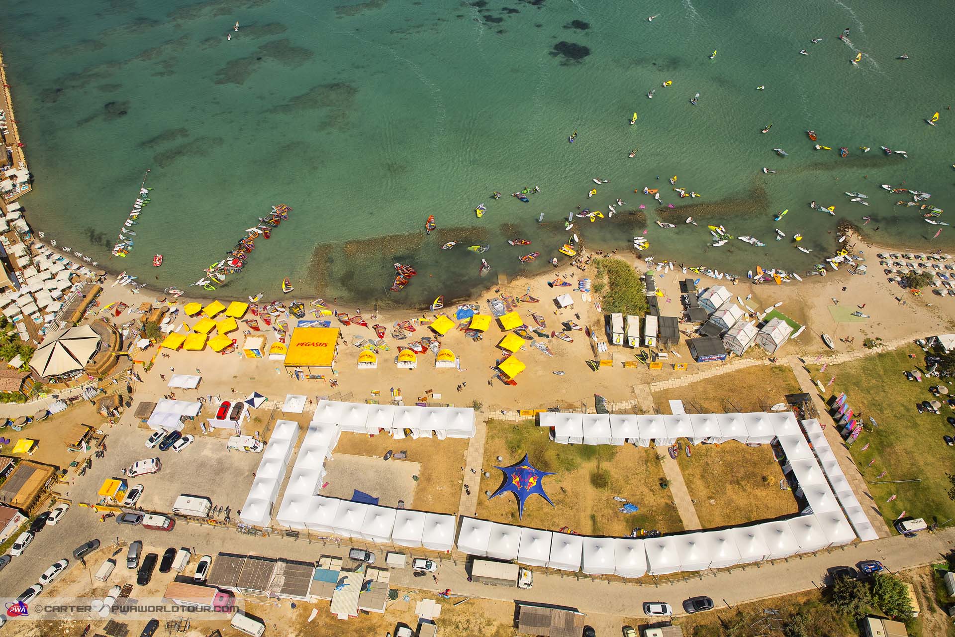 Event site from above