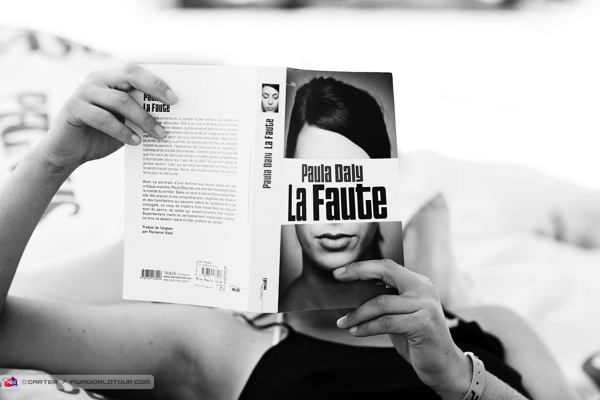 Delphine Cousin chiling out