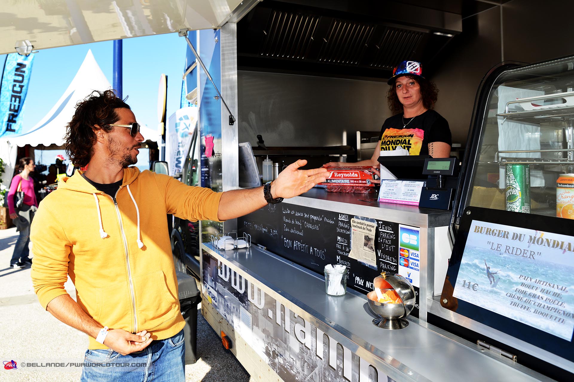 Anthony Ruenes hungry