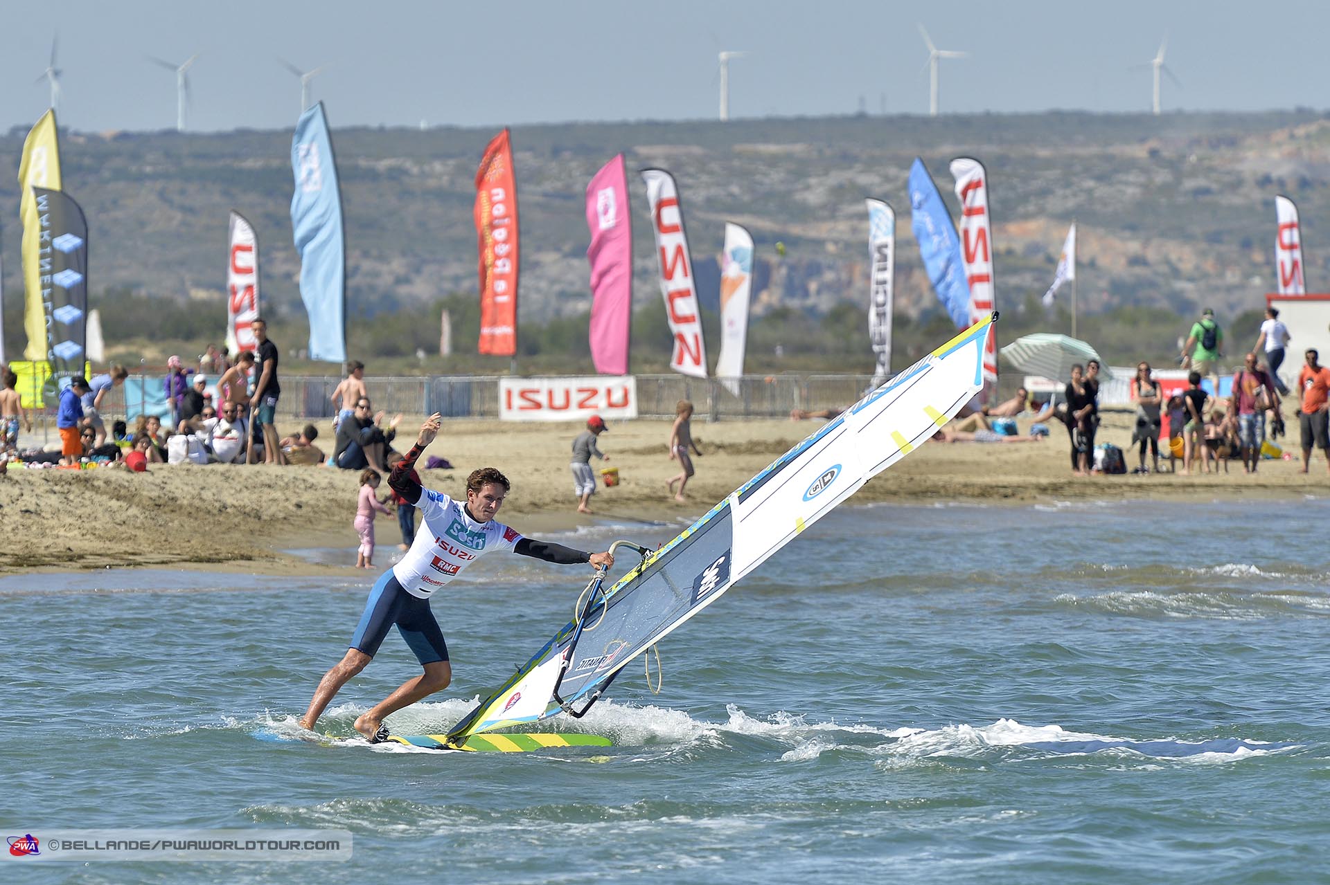 Adrien Bosson exults