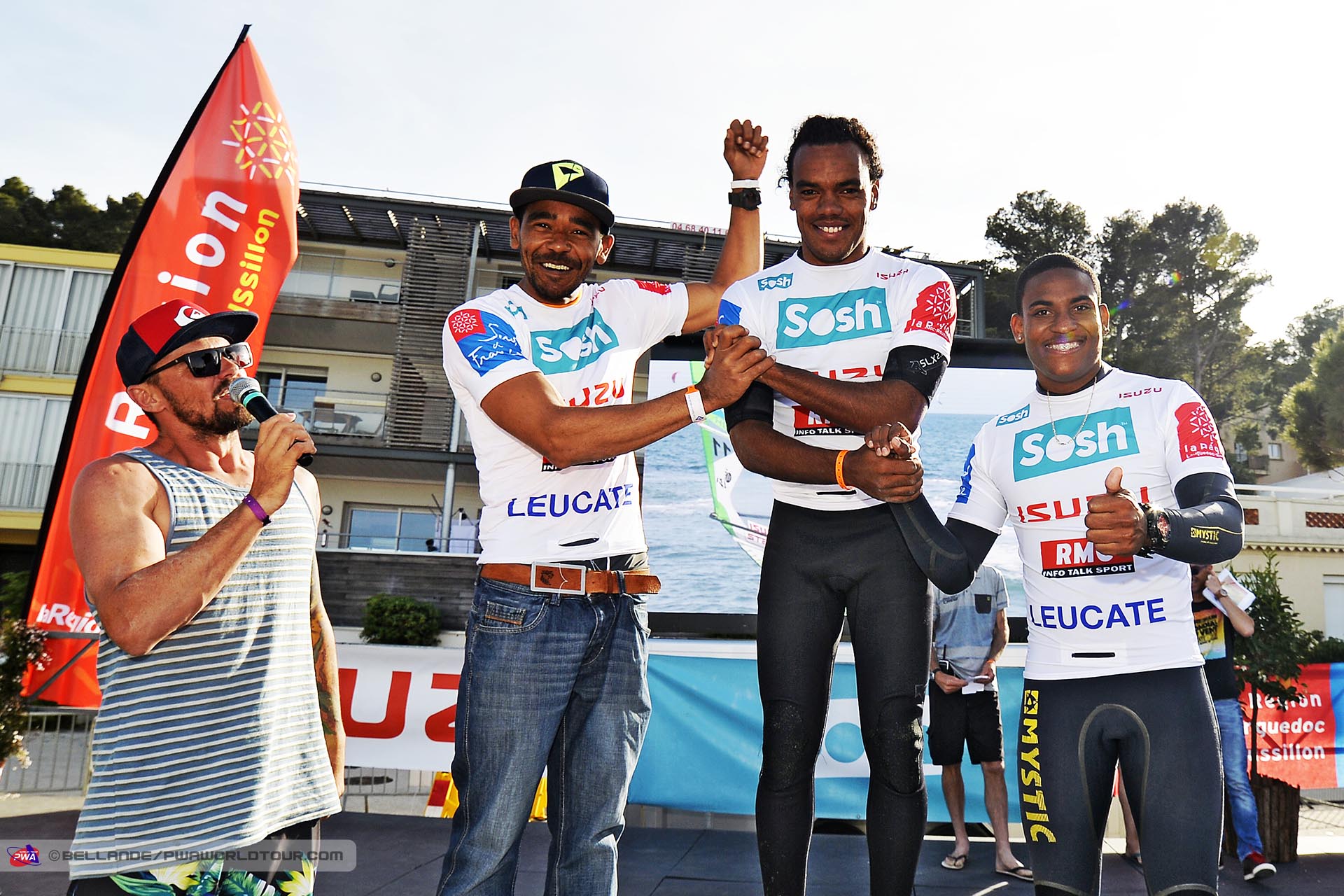 Podium from Bonaire