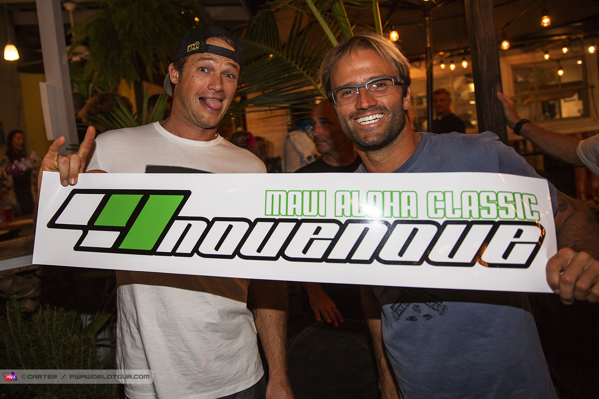 Danny Bruch and Kauli Seadi