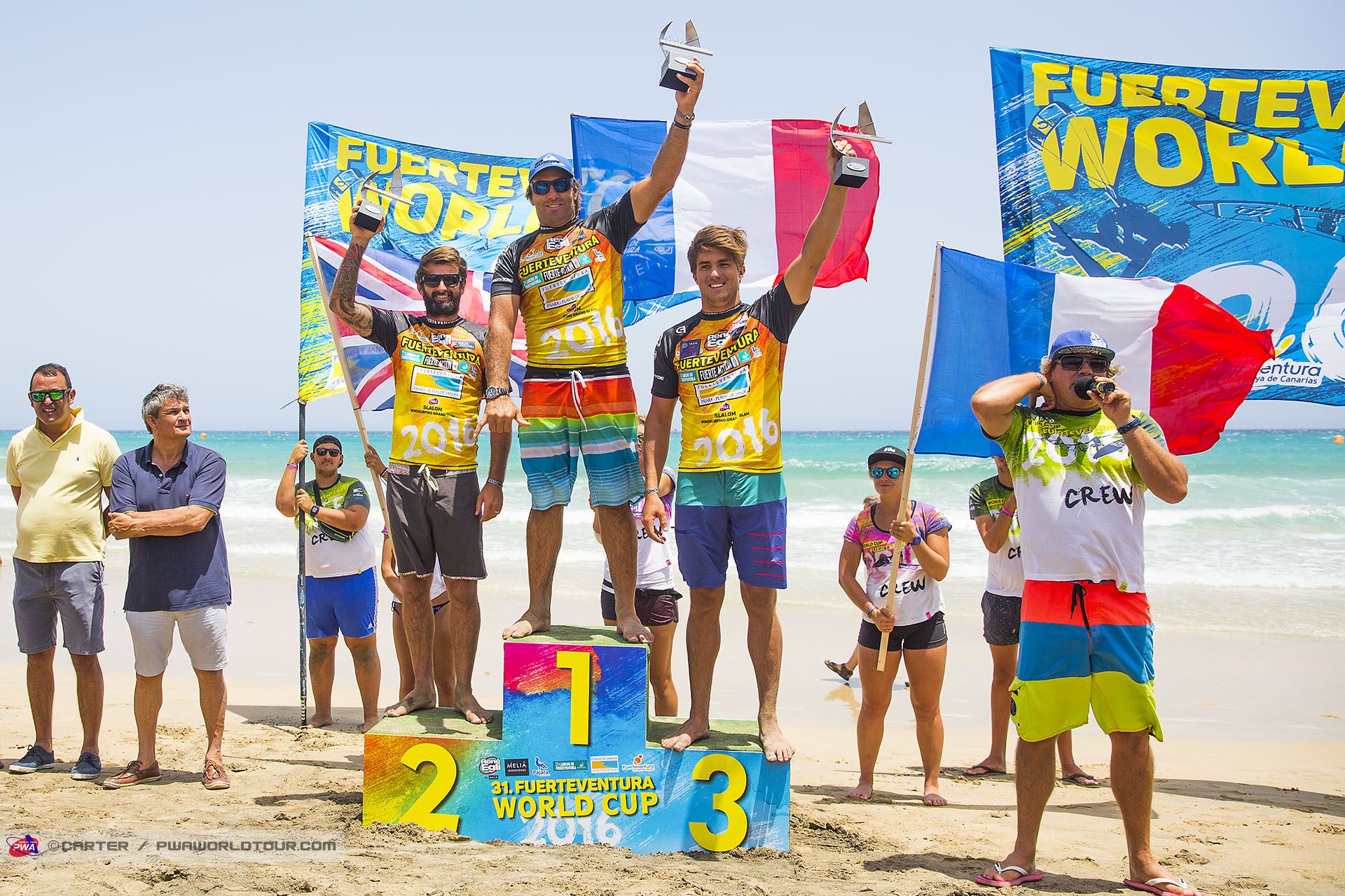 Fuerteventura slalom podium