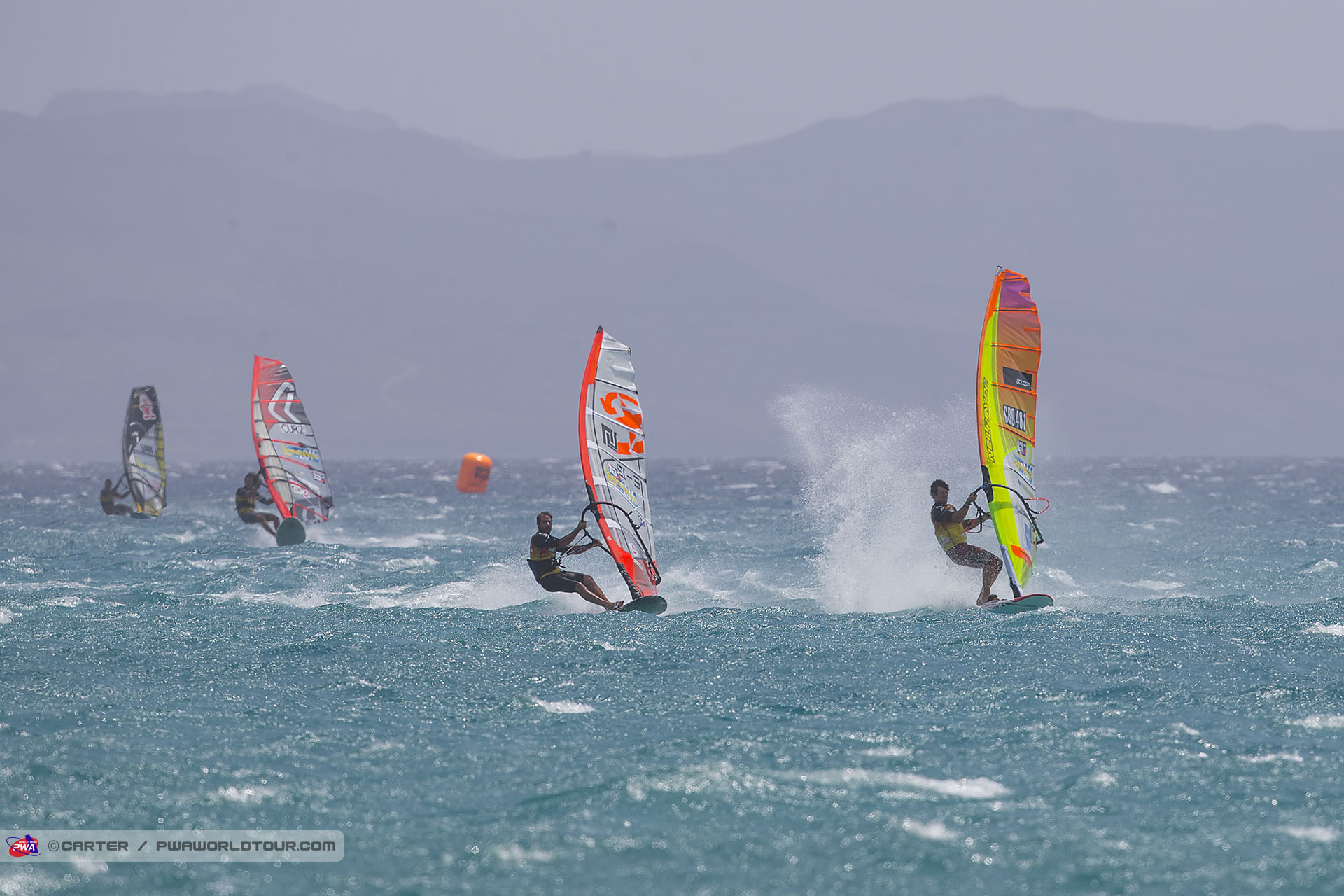Windy slalom