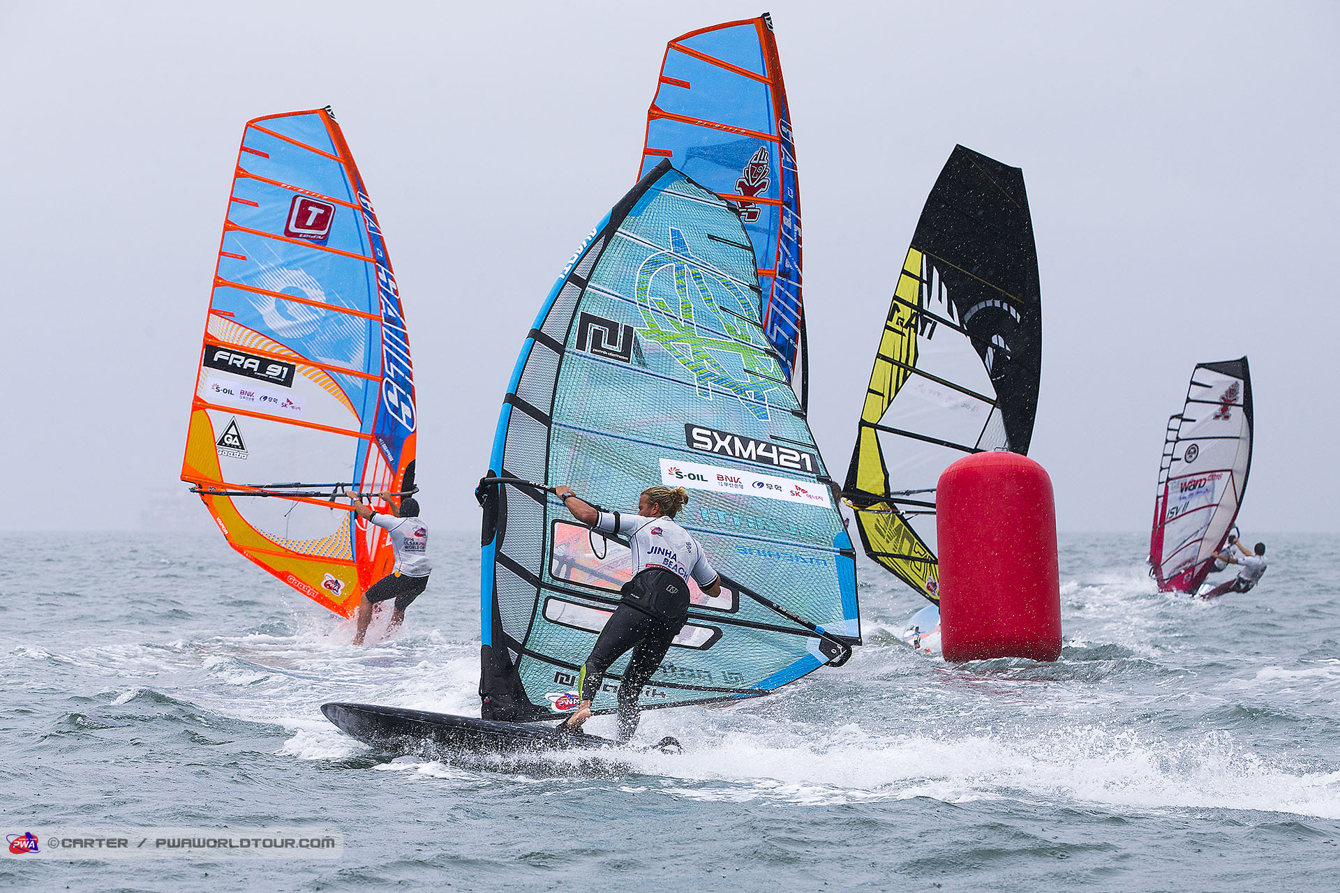 Quentel at the mark