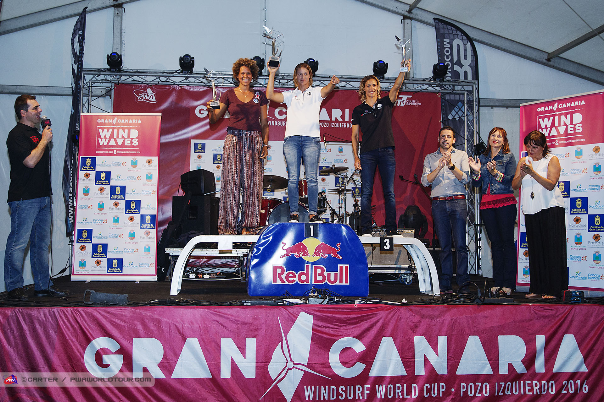 Daida Moreno takes the victory