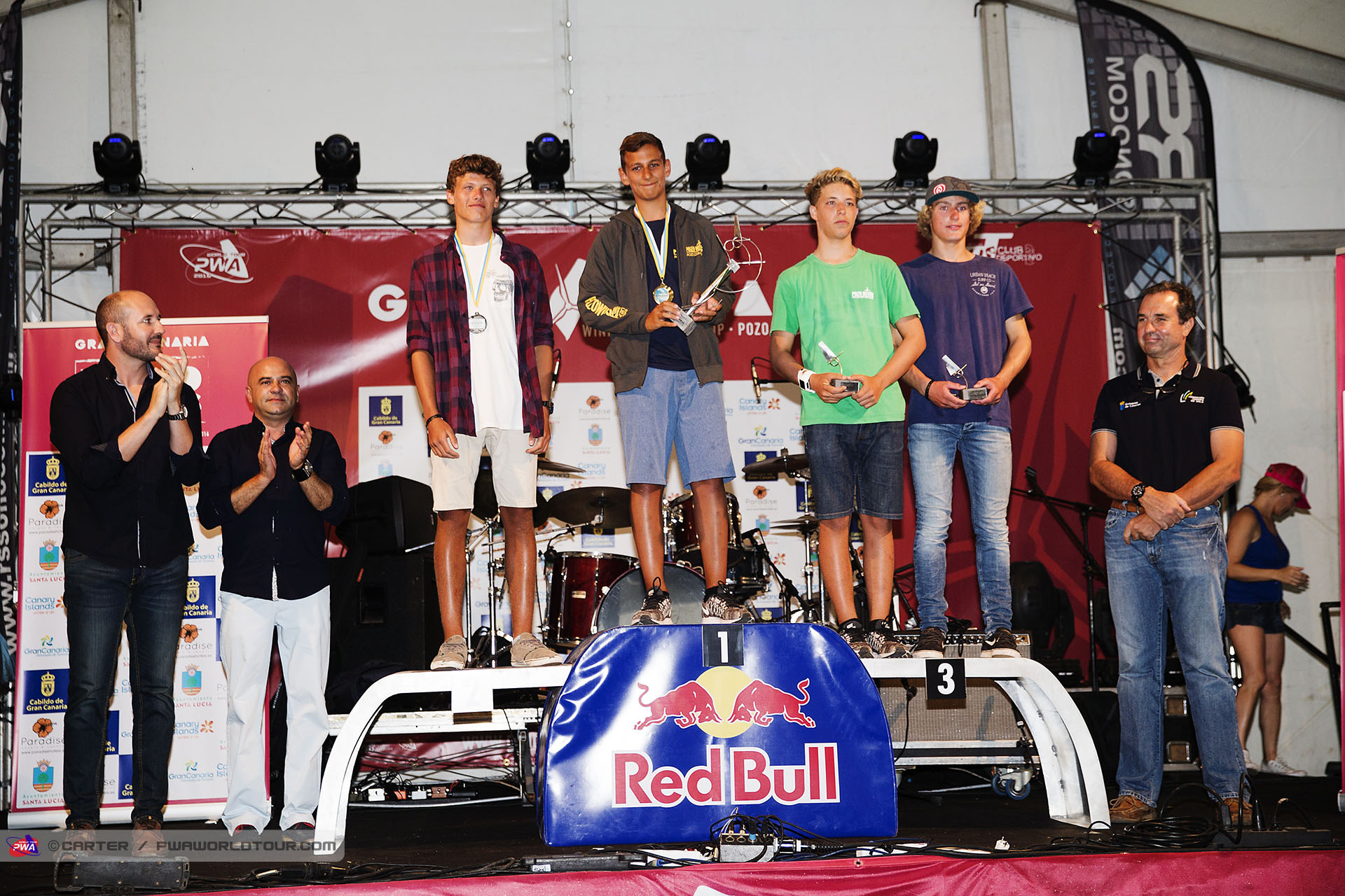 Youth podium