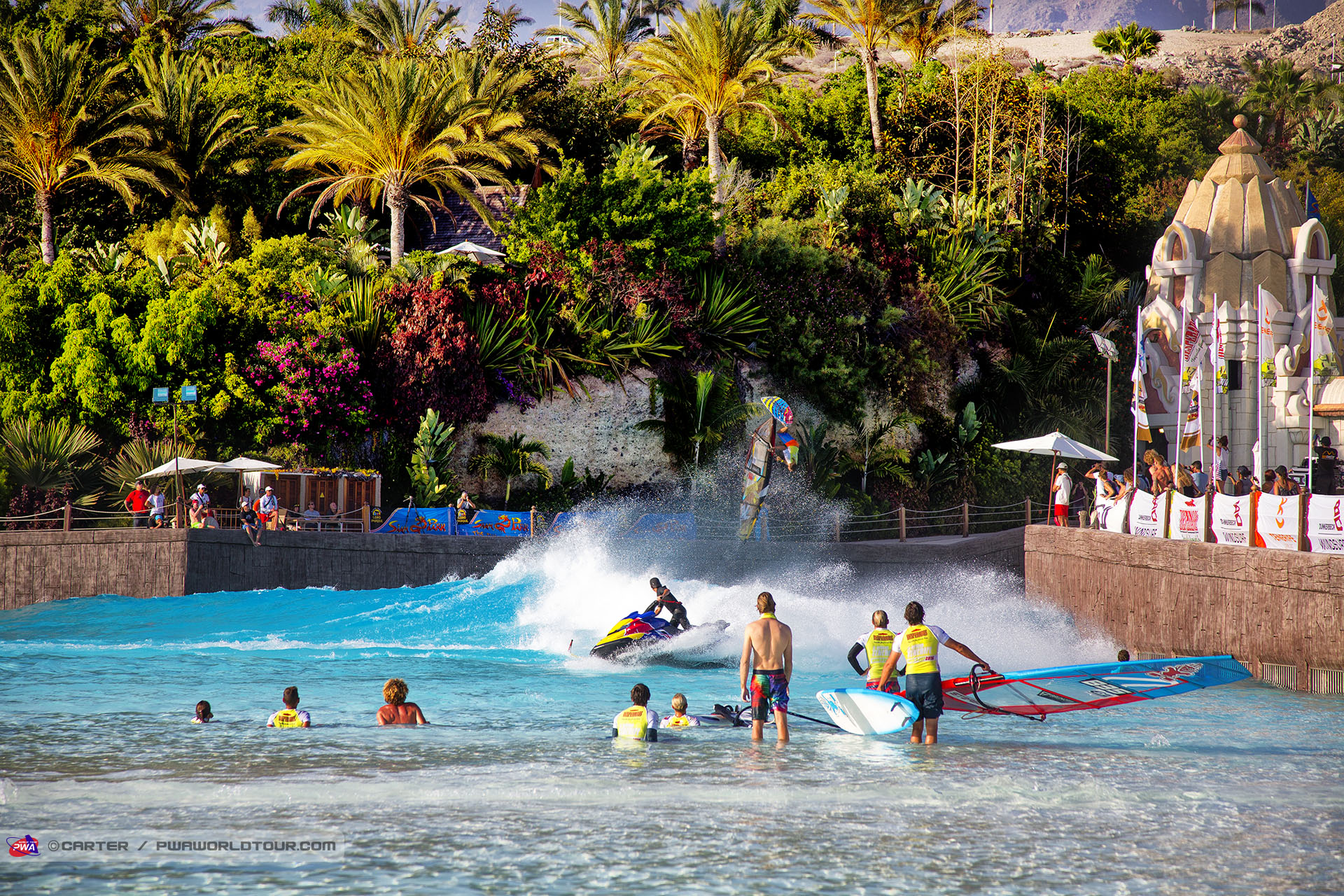 A crazy session at Siam Park