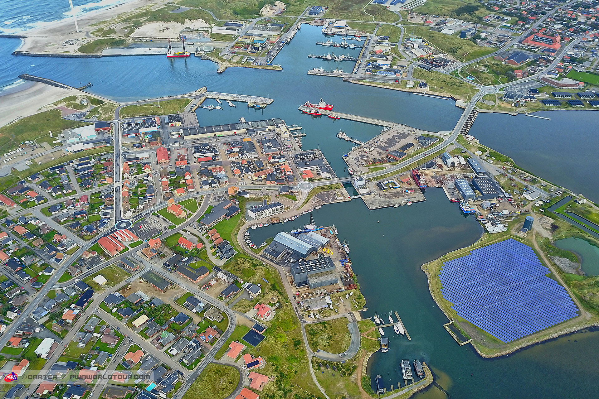 Down town Hvide Sande