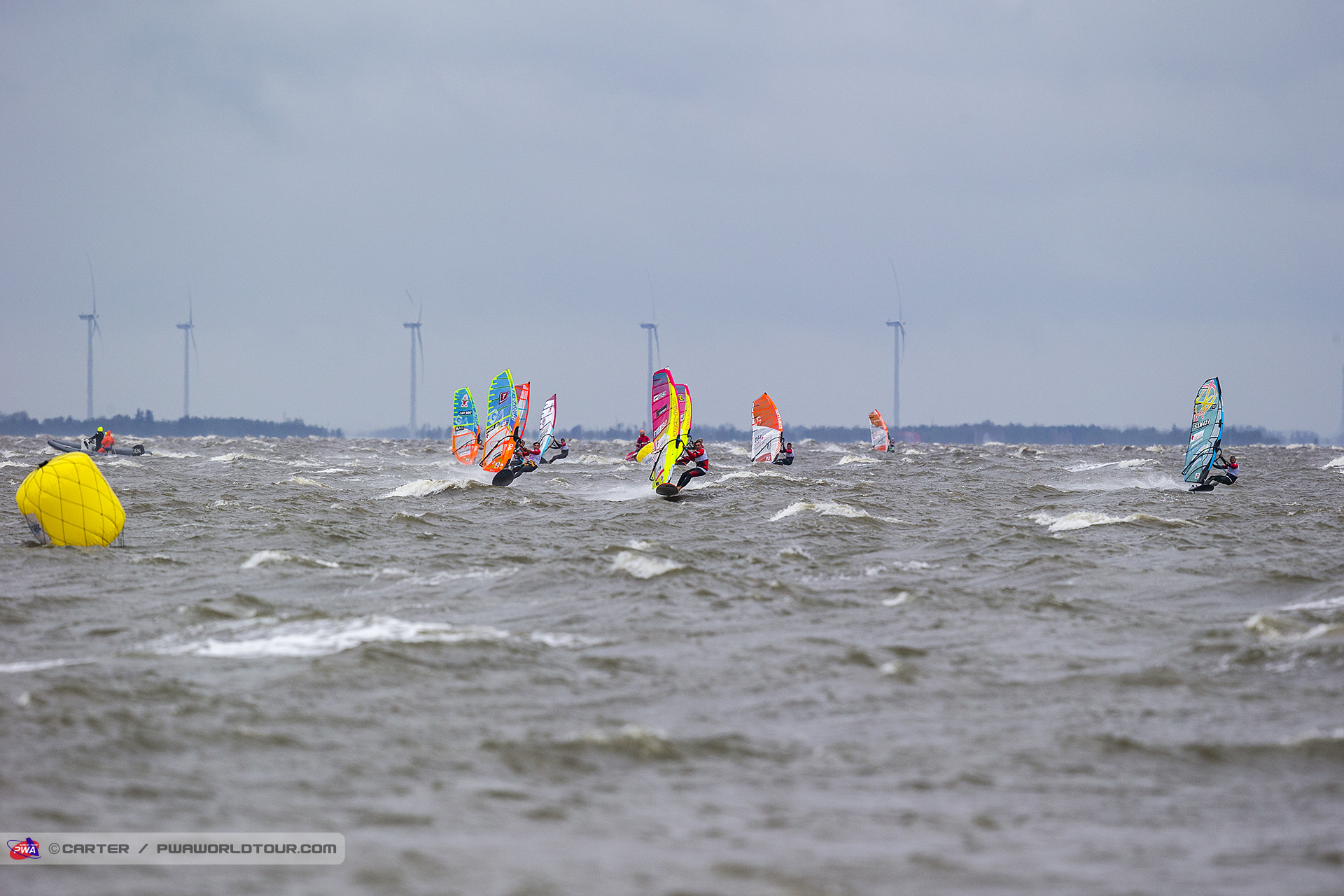 Windy slalom