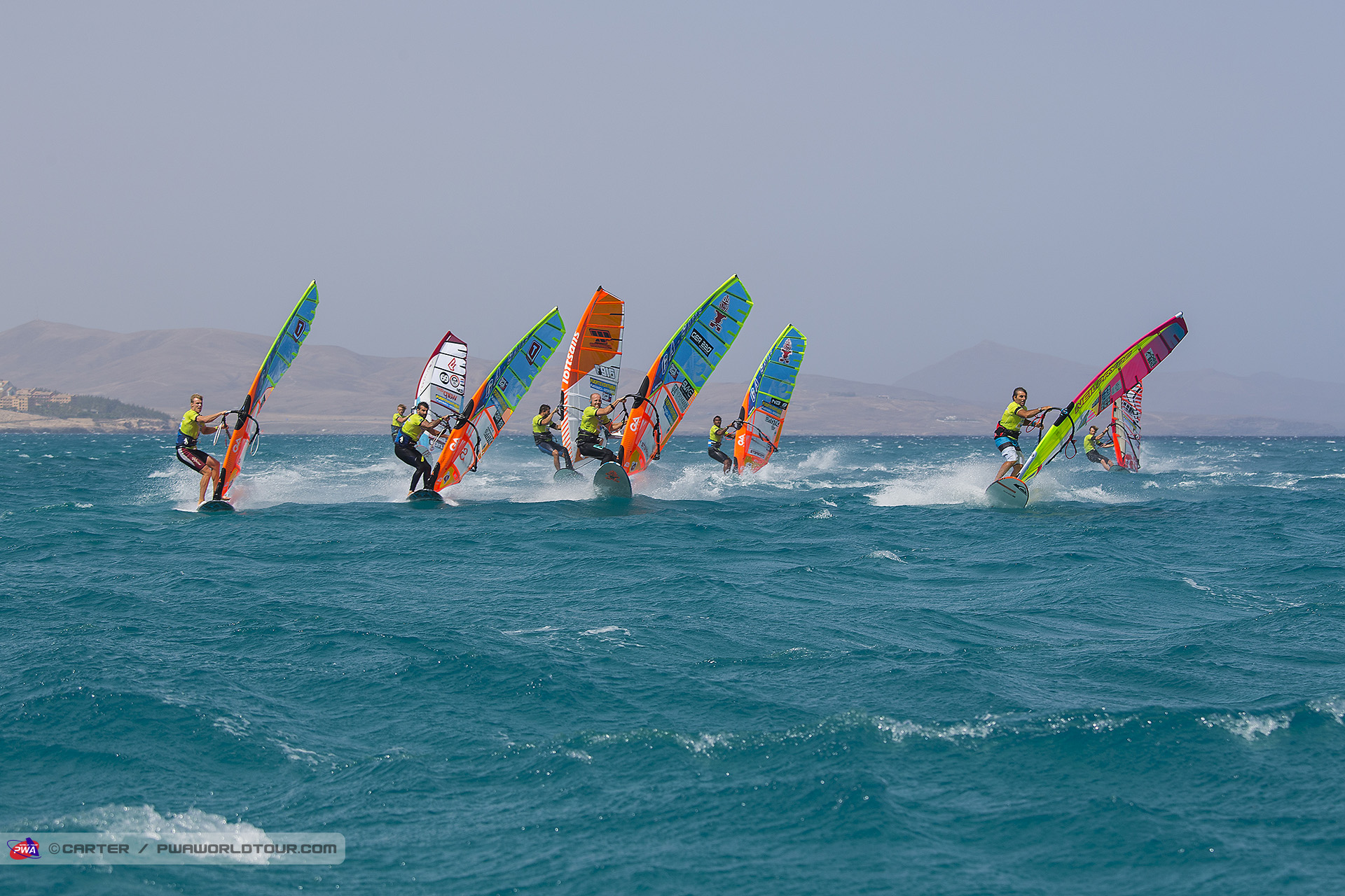 Kordel leada the pack