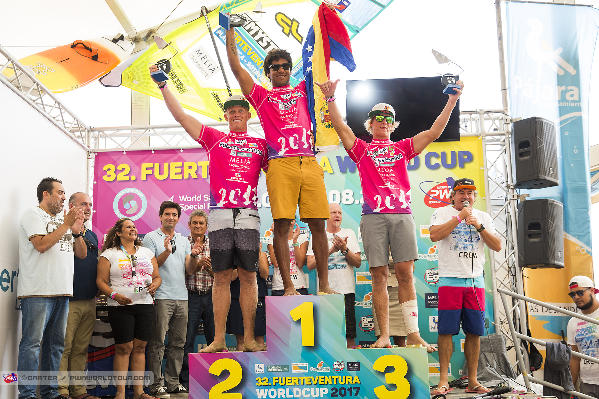 Mens winners Fuerteventura