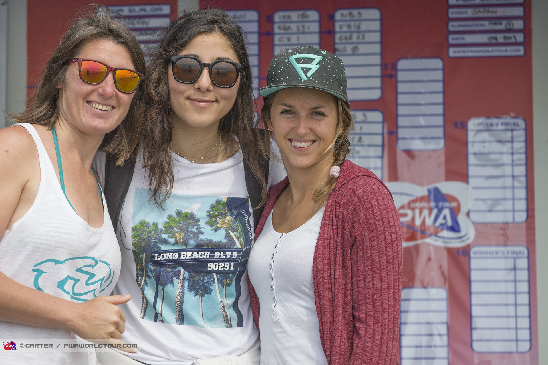 Girls at skippers meeting