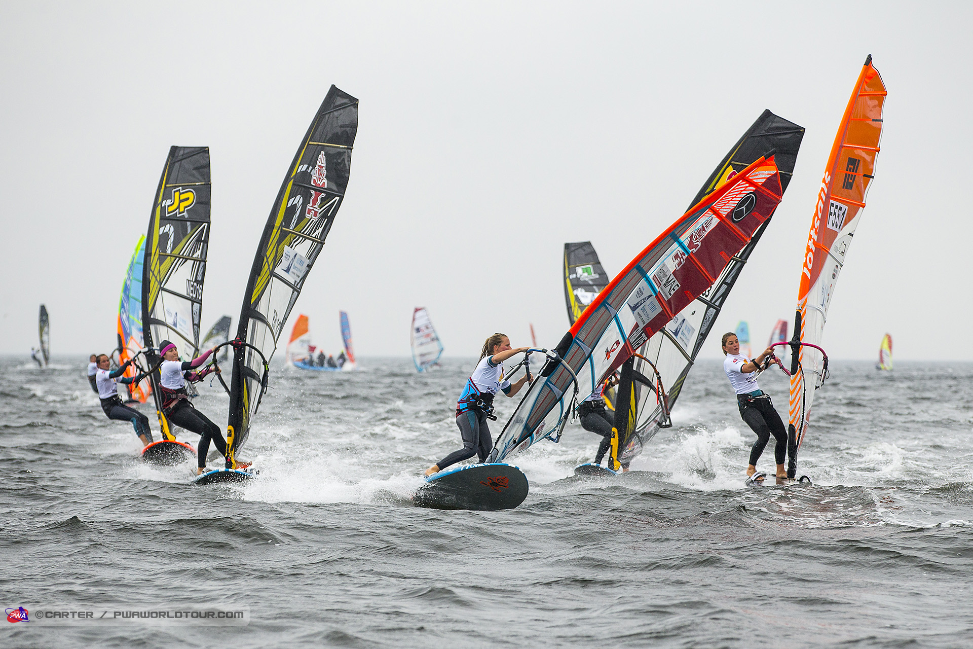 Delphine Cousin at the mark