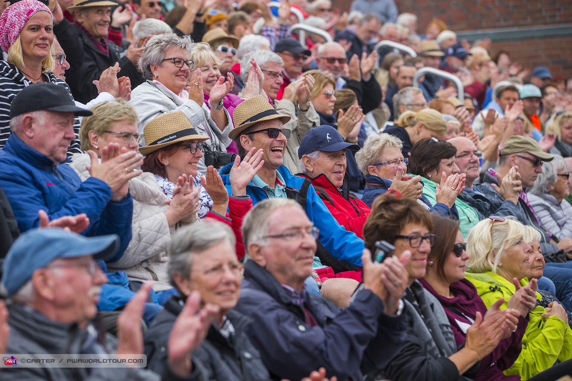 Crowds at the opening ceremony