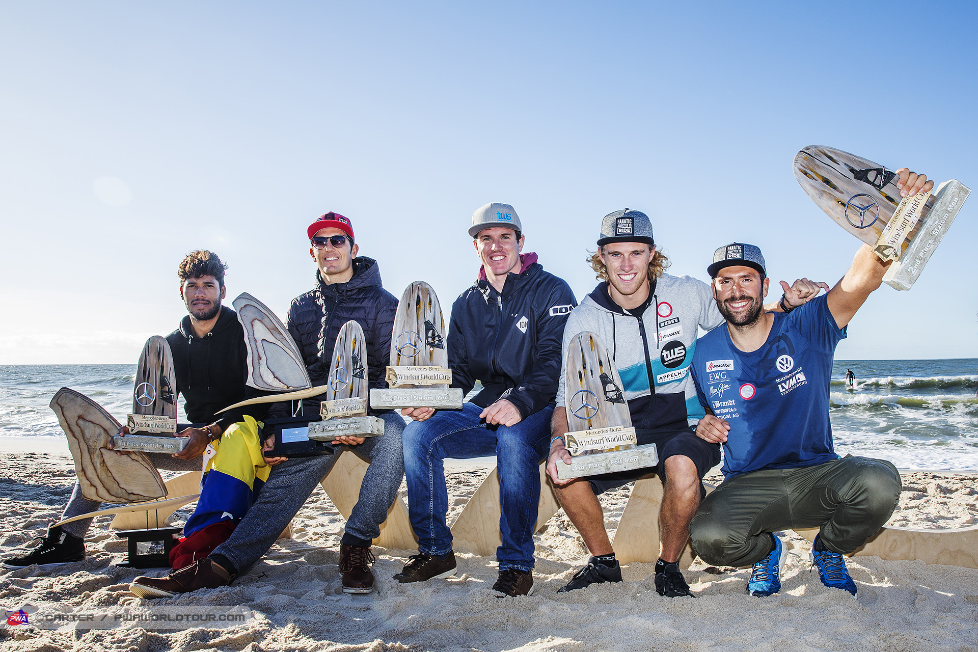 Fanatic team celebrate