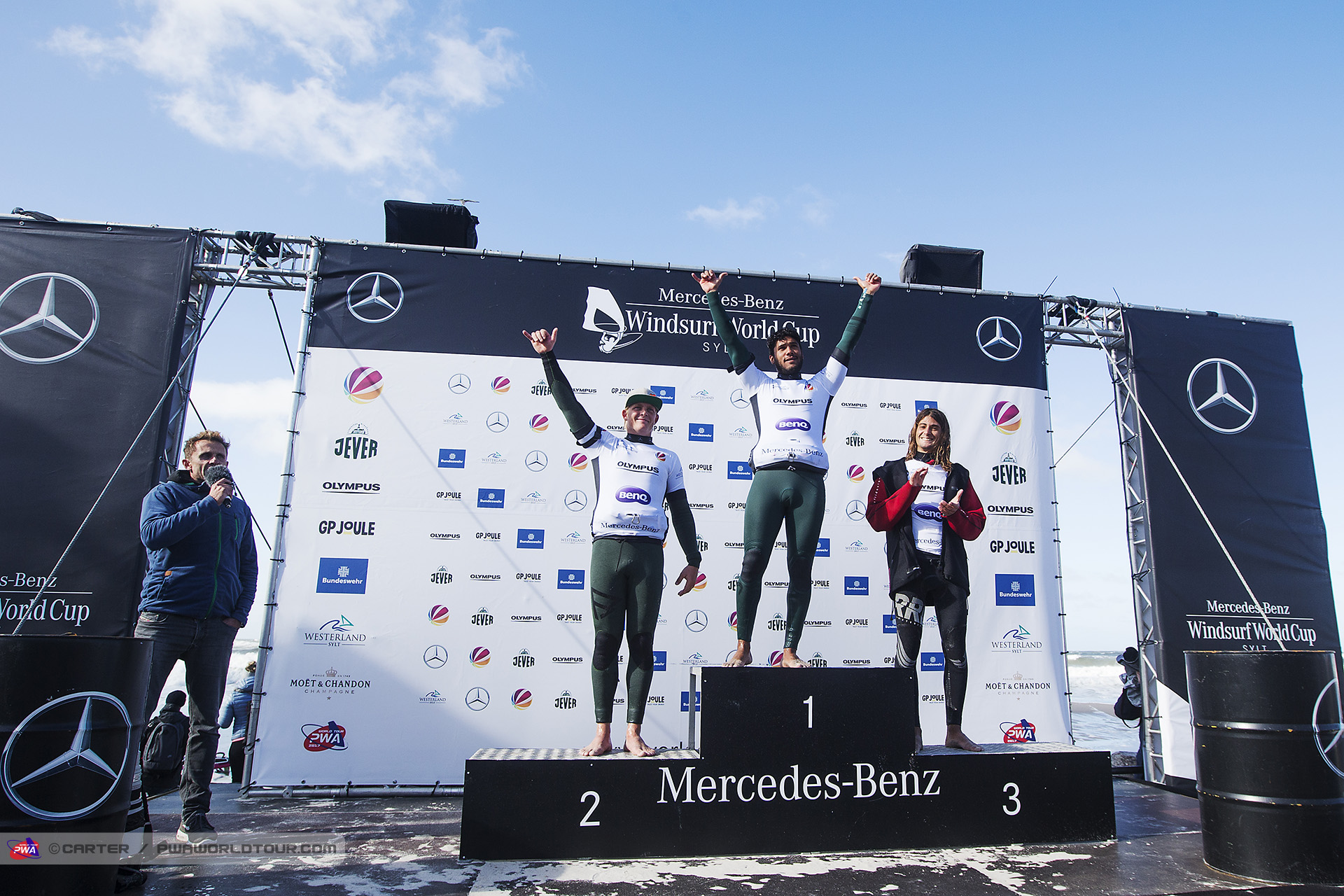 Gollito and Amado celebrate