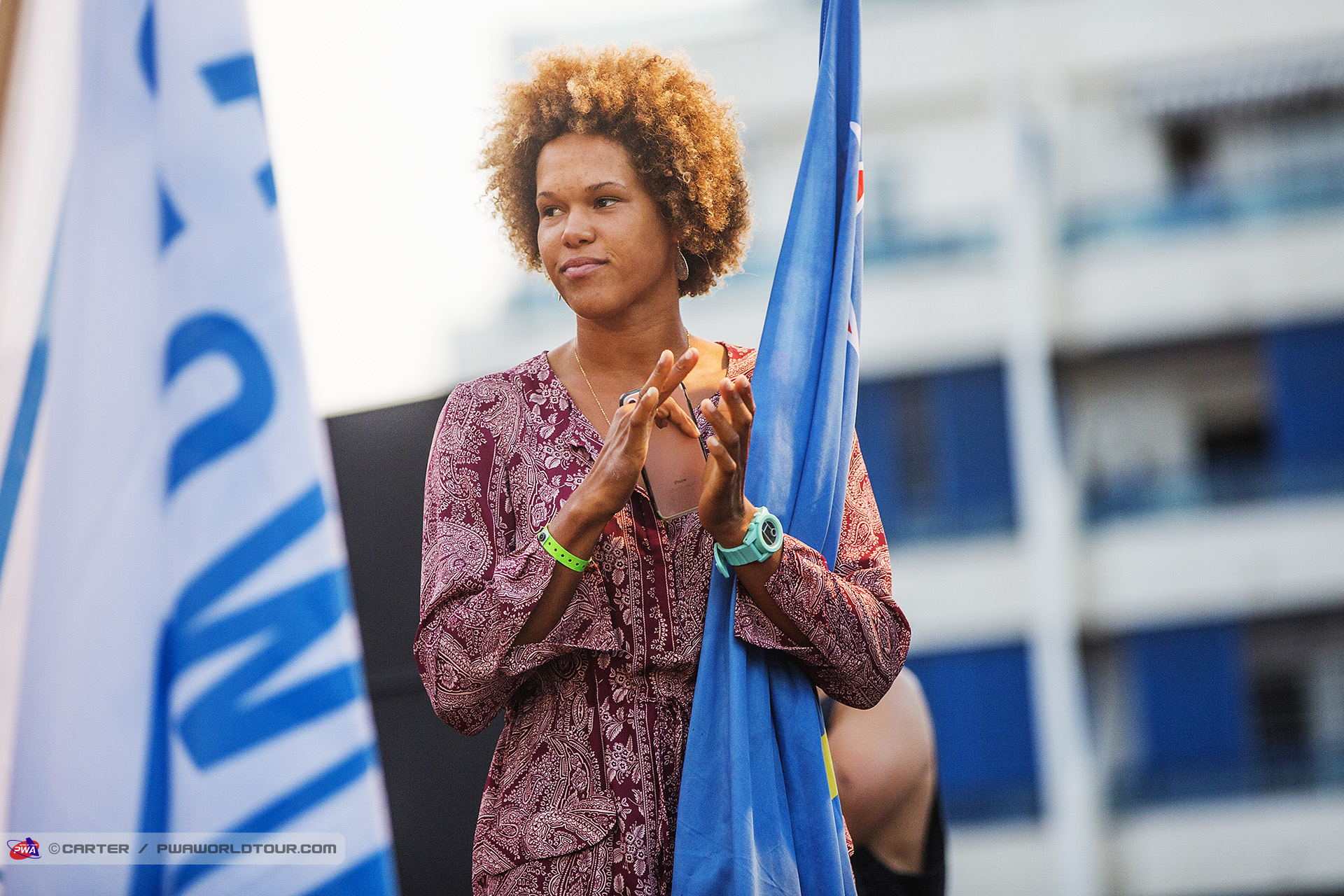 Sarah Quita on stage