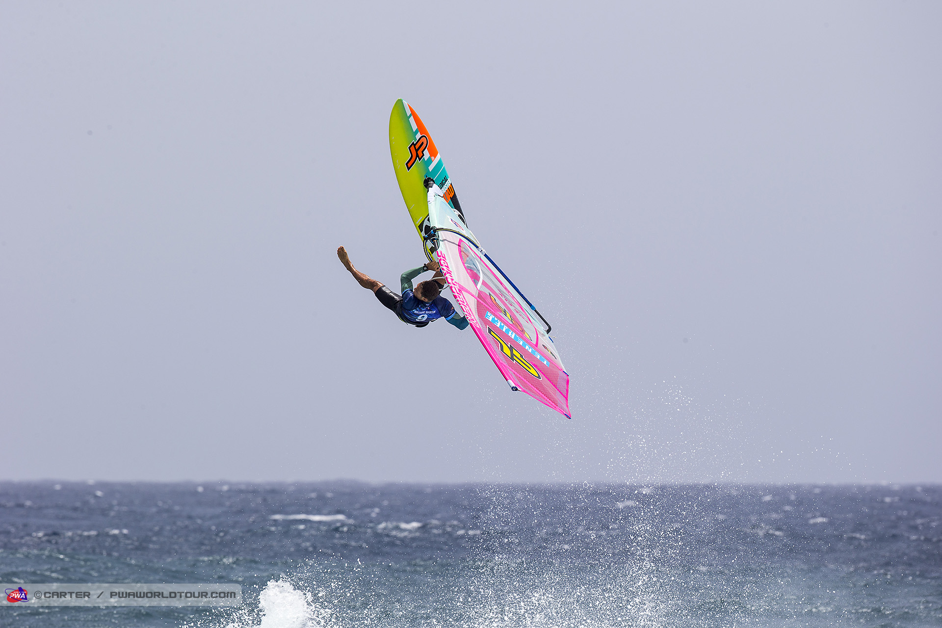 Antoine Martin takes off