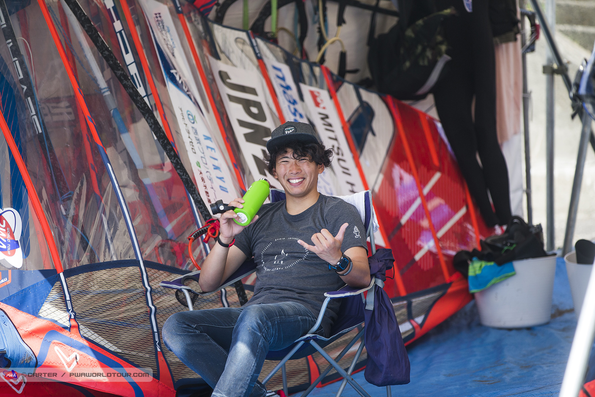 Chiilling before heats