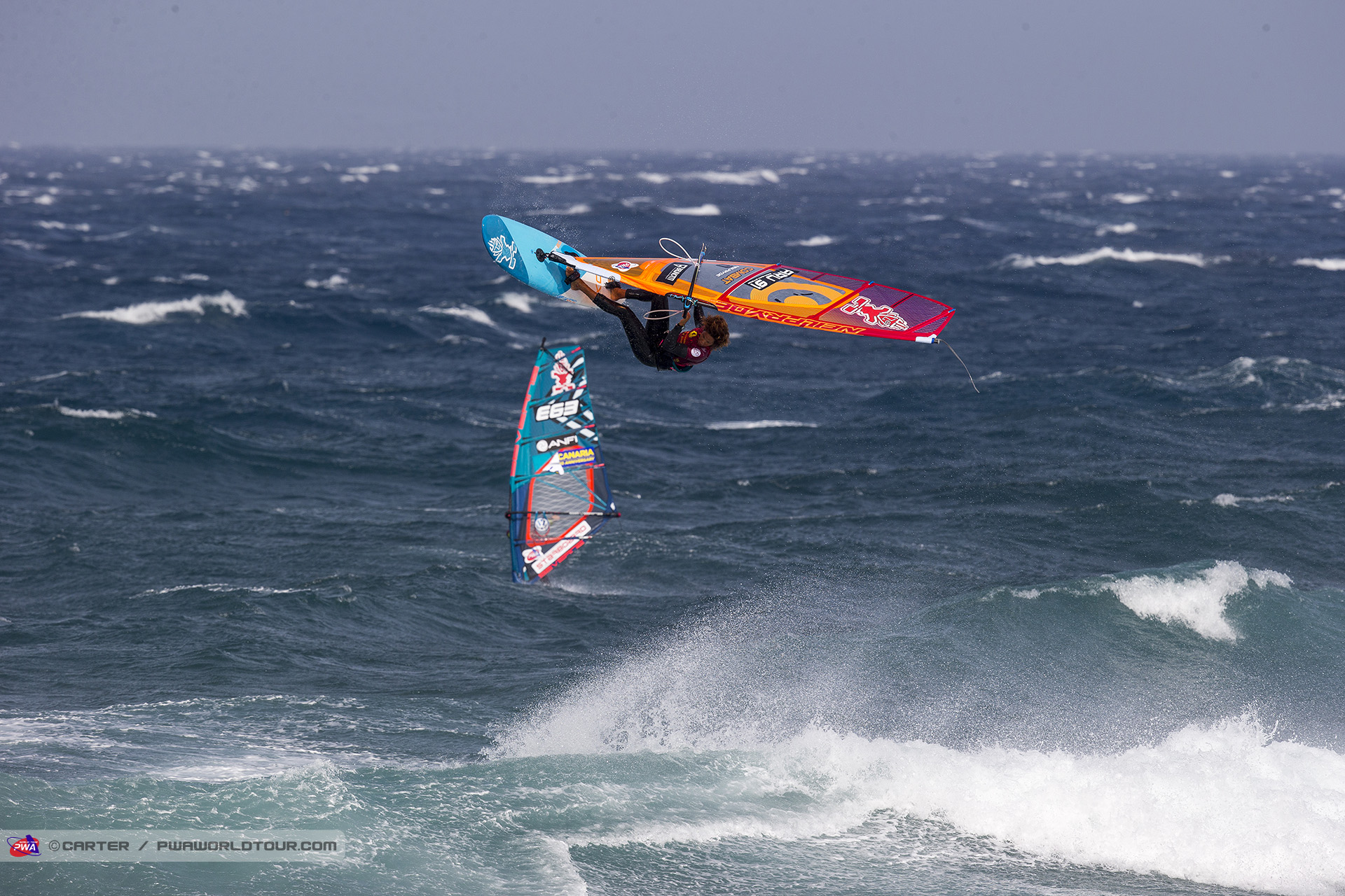 Sarah nails a back loop