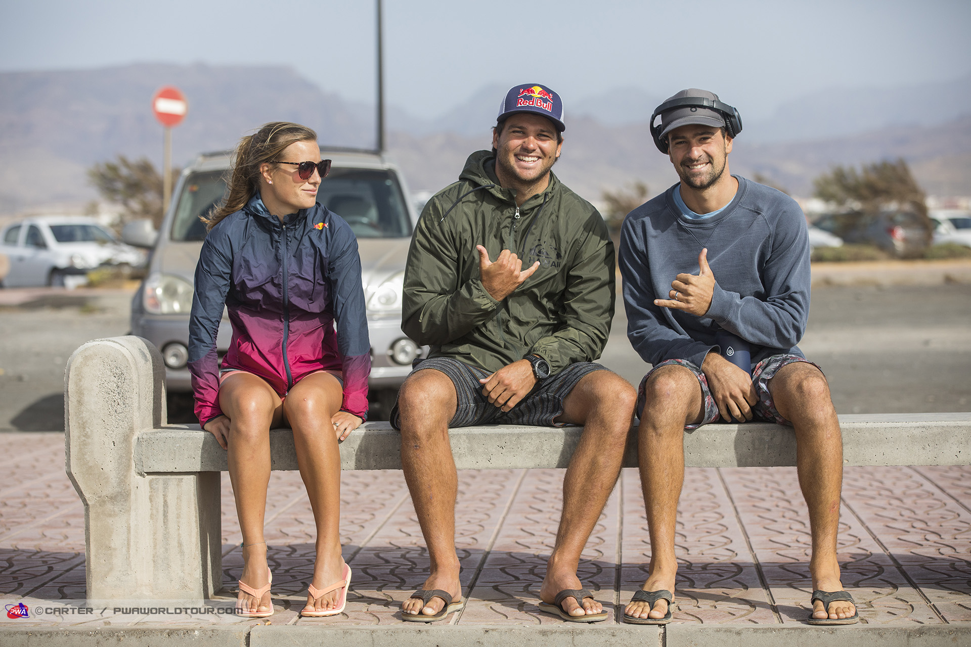 Relaxing before the final