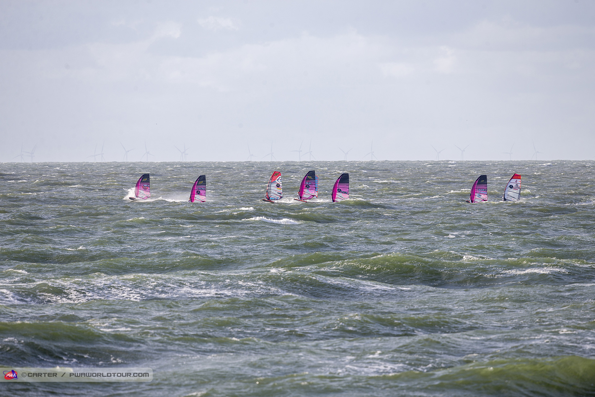 Slalom in Sylt