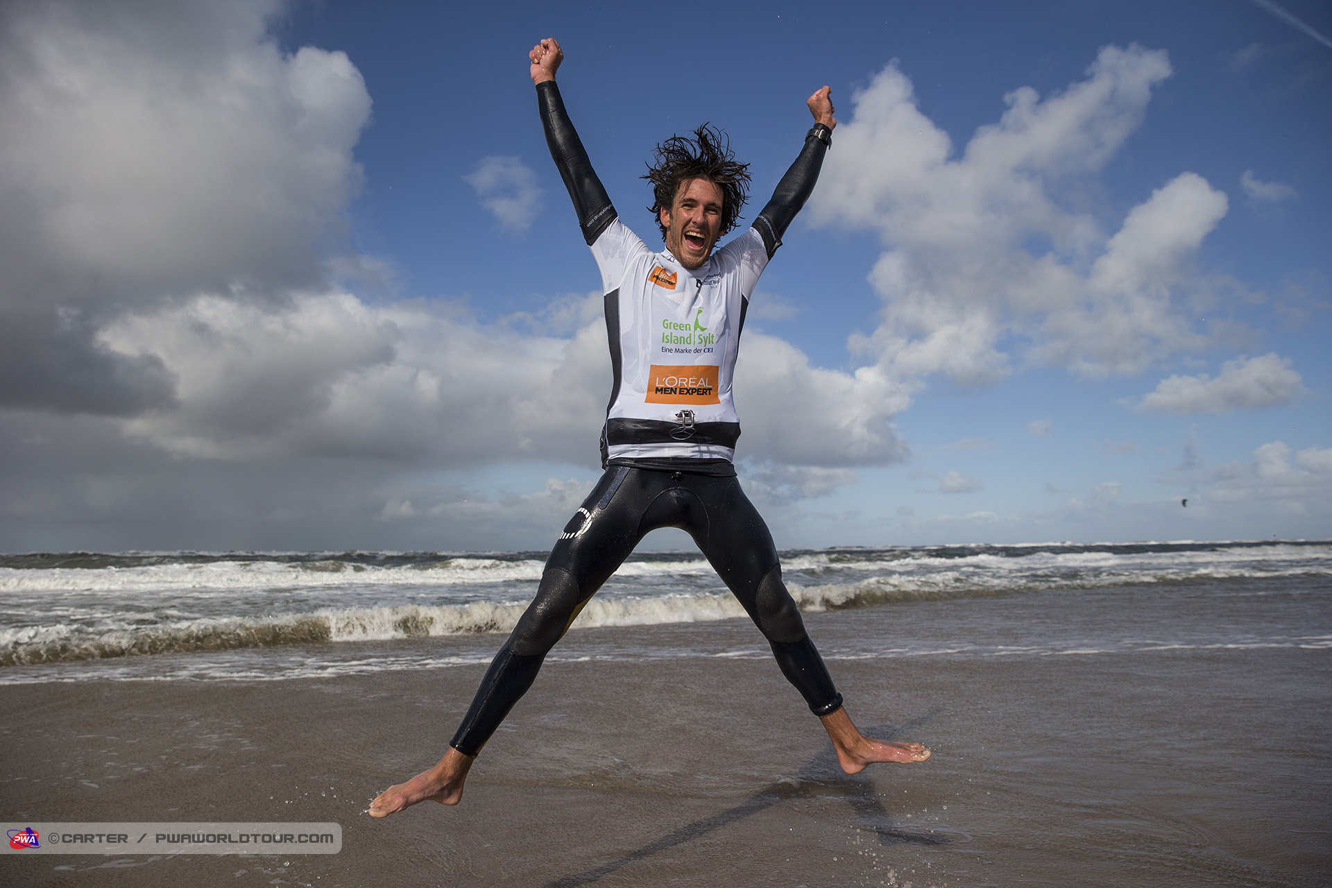 Thomas Traversa on cloud nine