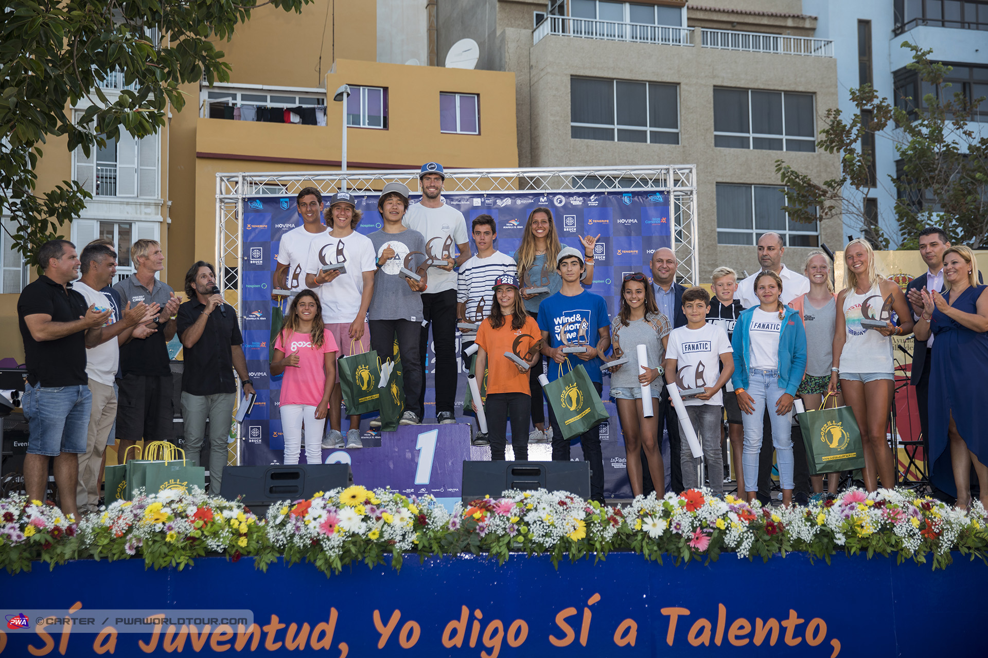 All the junior winners